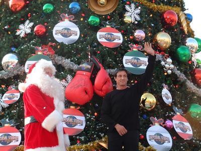 Stallone making a Christmas visit to Japan