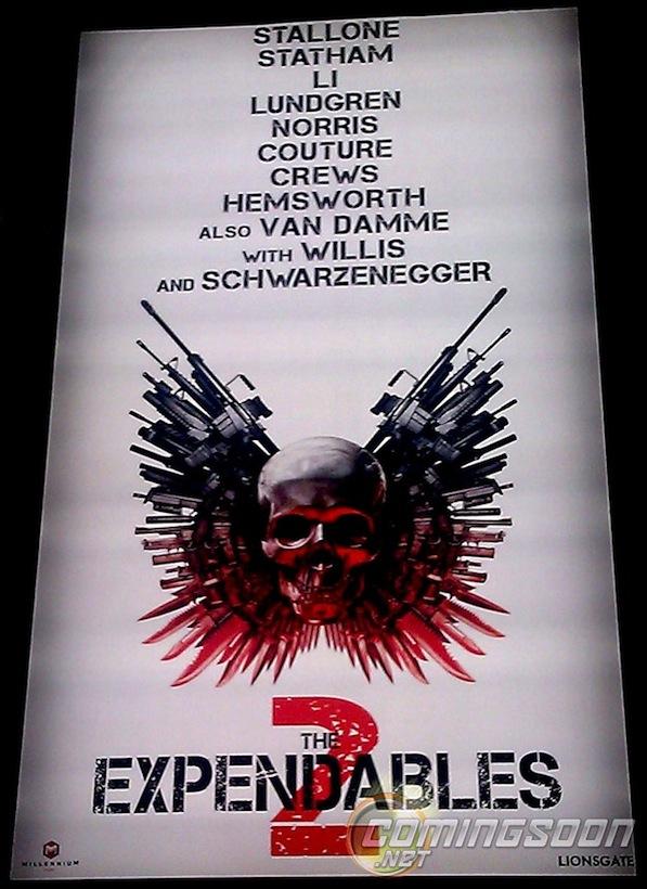 The Expendables 2 teaser poster