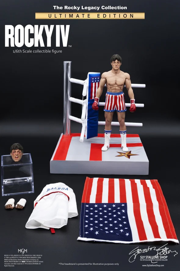 Rocky IV Sixth-Scale Action Figures 